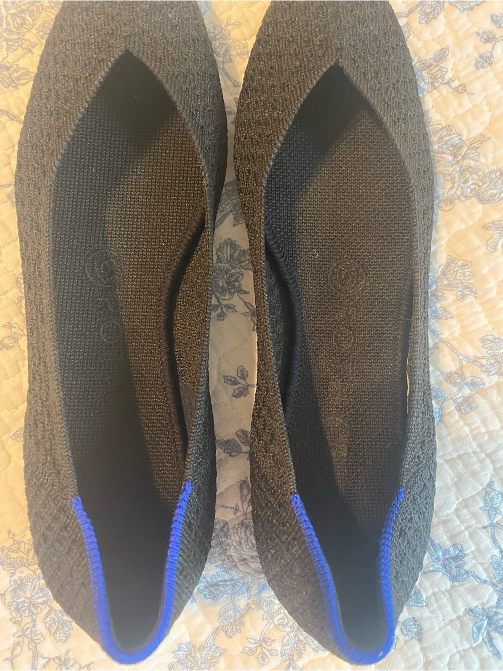 Rothy’s The Point Black Honeycomb Size 8 - Picture 5 of 7